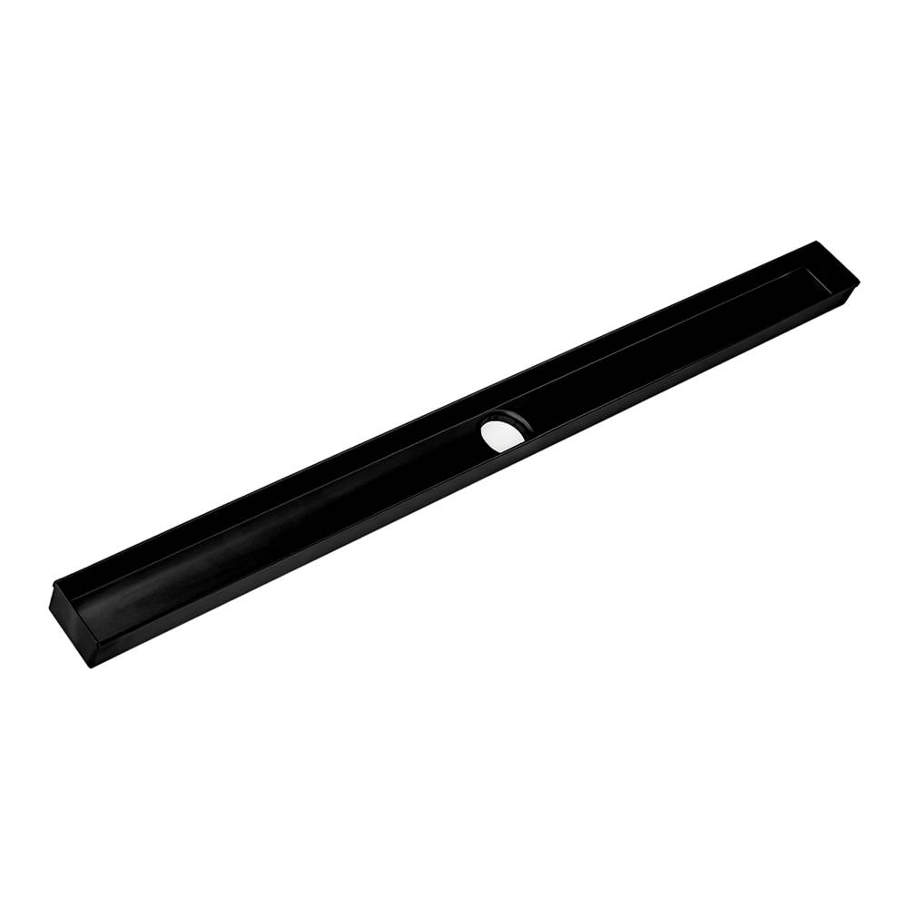 Infinity Drain 60'' Fixed Channel for FXTIF 65 in Matte Black