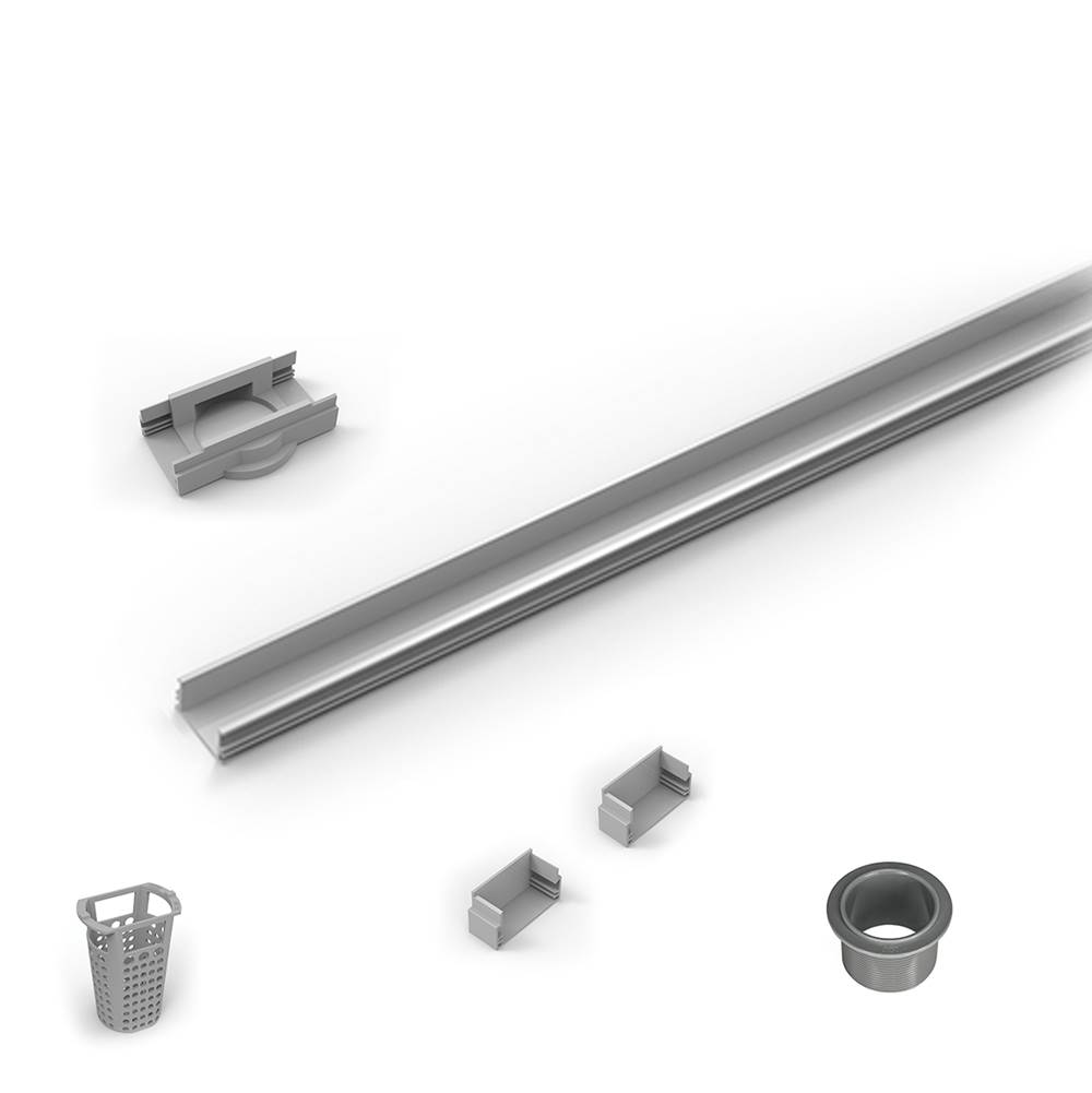 Infinity Drain 48'' PVC Component Only Kit for S-LAG 38 and S-LT 38 series.