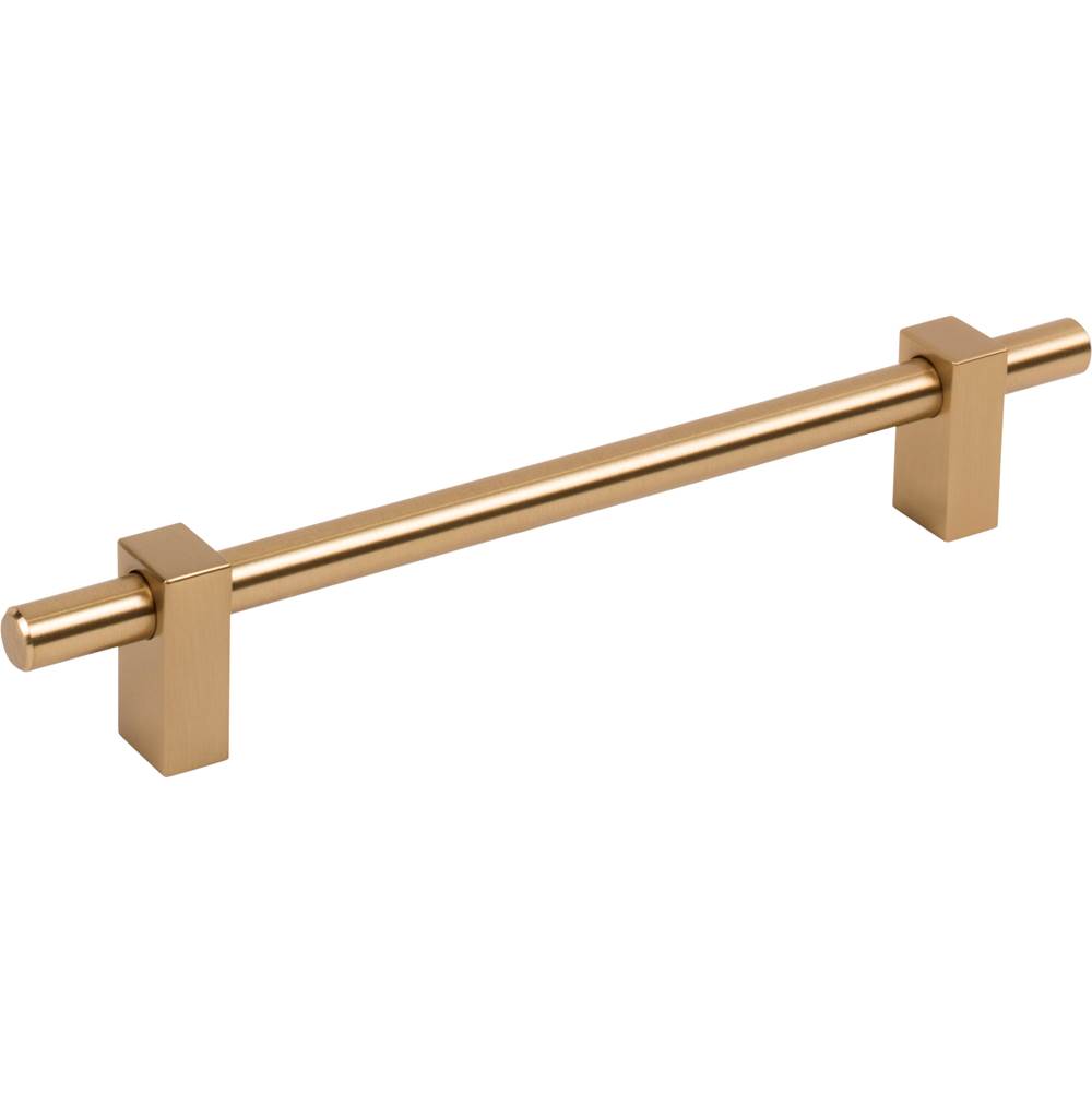 Jeffrey Alexander 160 mm Center-to-Center Satin Bronze Larkin Cabinet Bar Pull