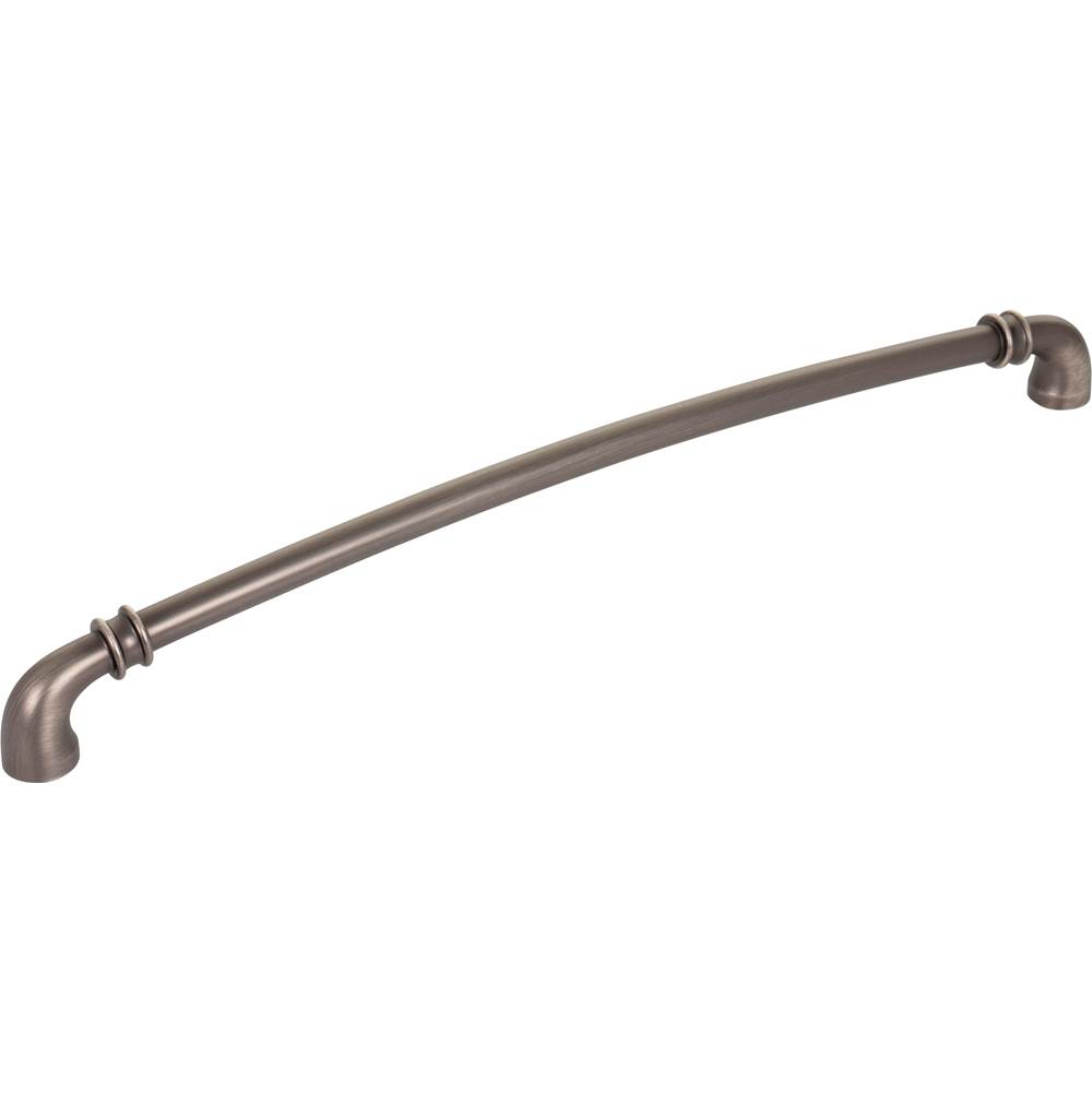 Jeffrey Alexander 305 mm Center-to-Center Brushed Pewter Marie Cabinet Pull