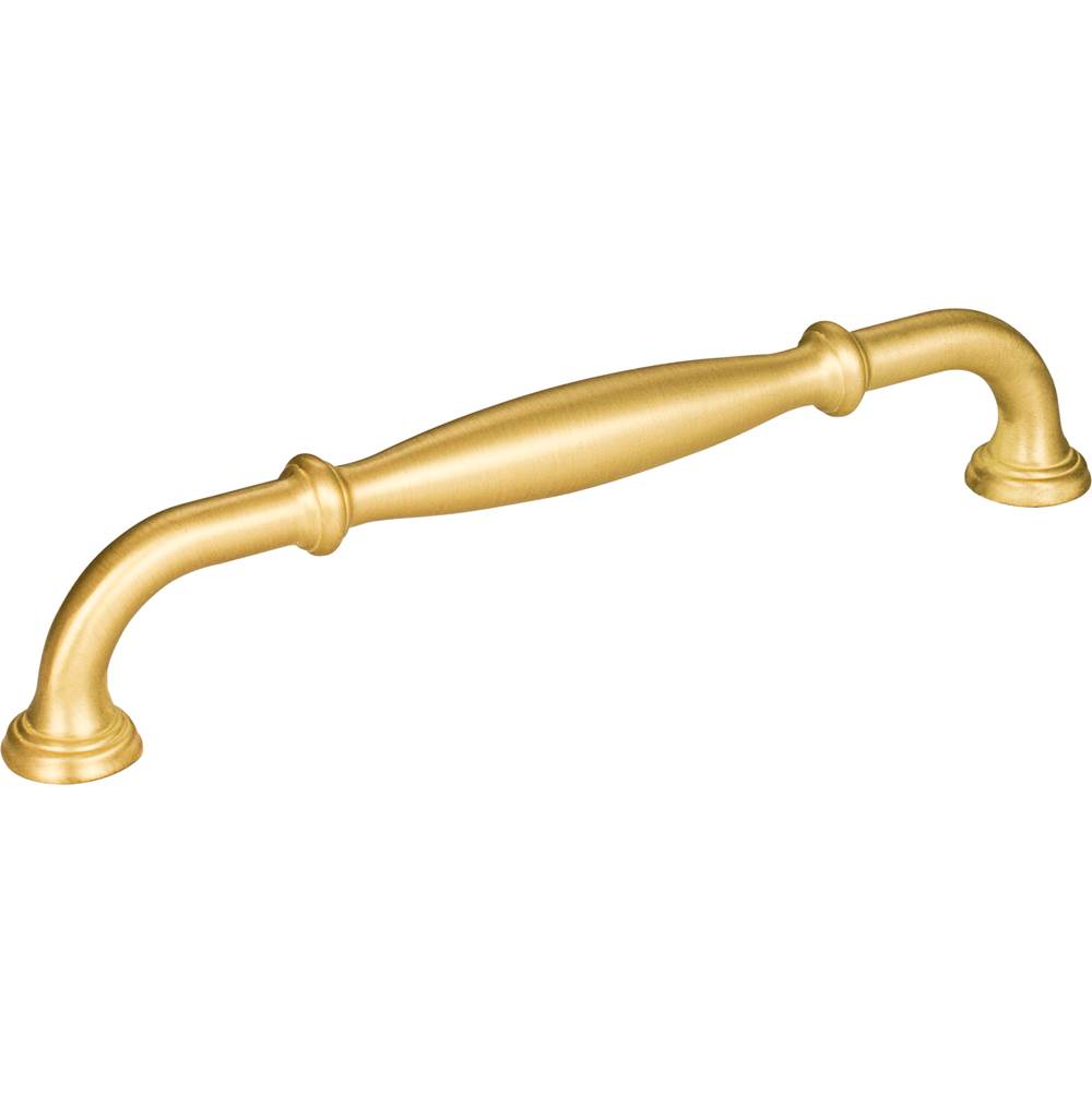 Jeffrey Alexander 160 mm Center-to-Center Brushed Gold Tiffany Cabinet Pull