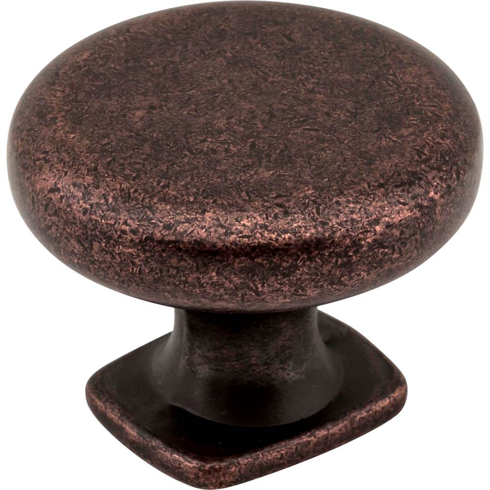 Jeffrey Alexander 1-3/8'' Diameter Distressed Oil Rubbed Bronze Belcastel 1 Cabinet Knob