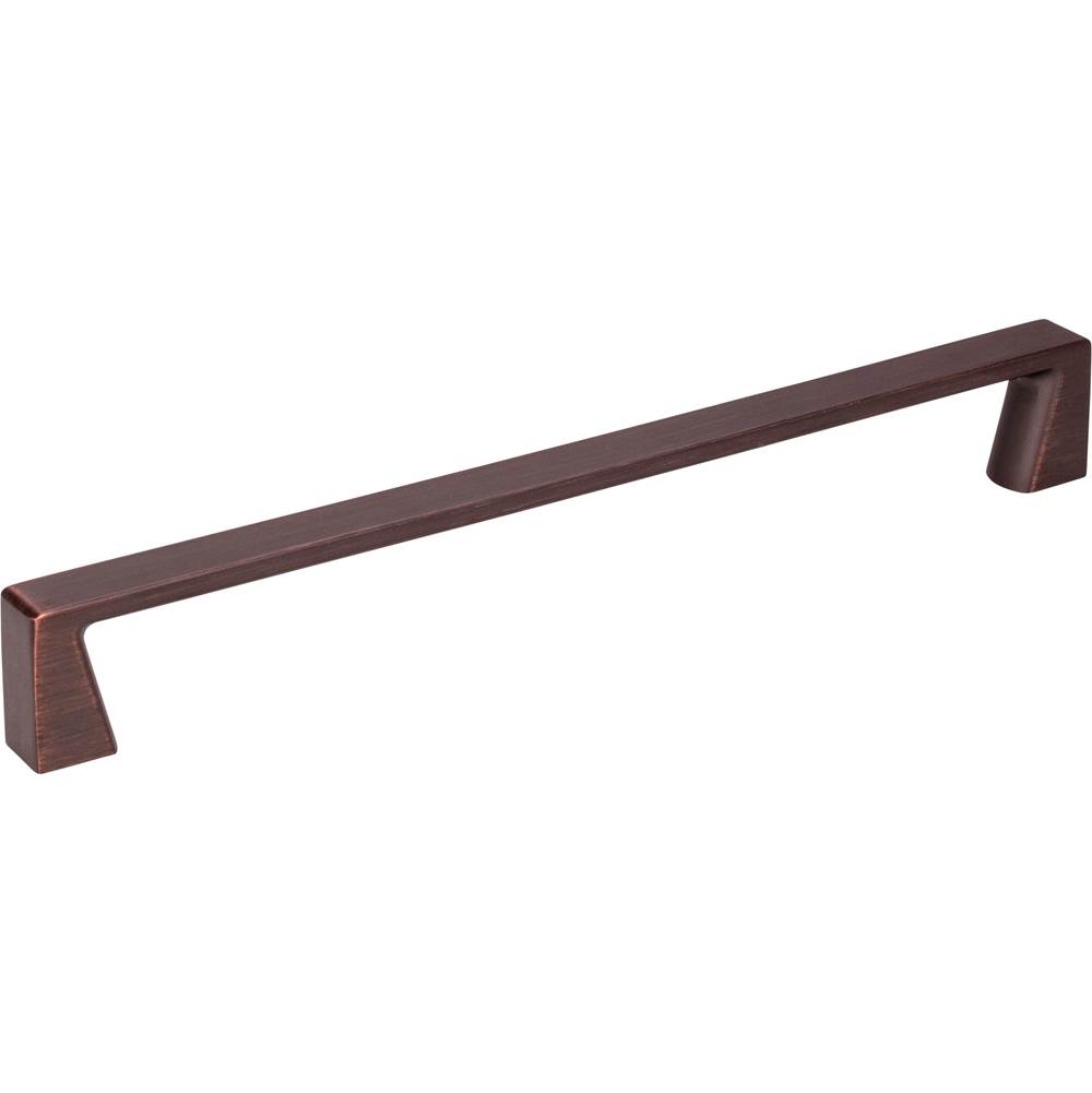 Jeffrey Alexander 192 mm Center-to-Center Brushed Oil Rubbed Bronze Square Boswell Cabinet Pull