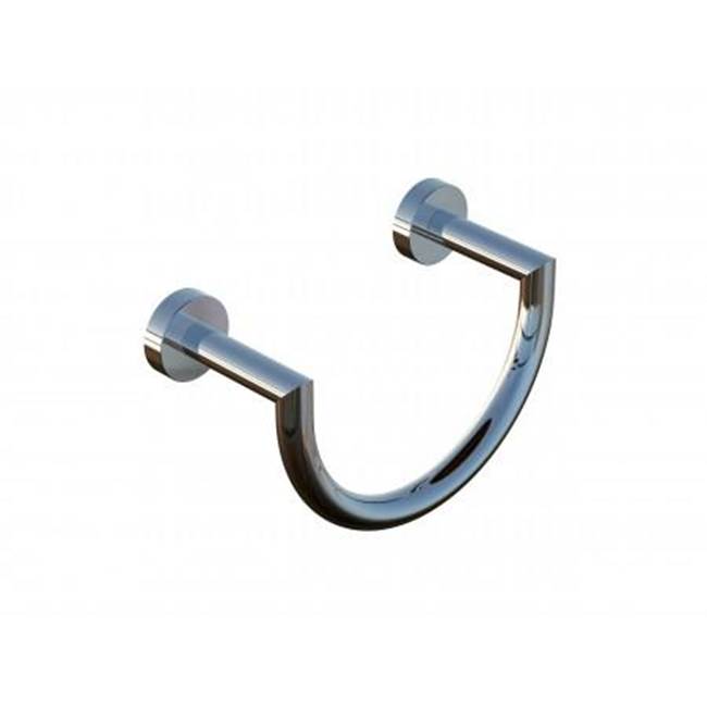 Kartners OSLO - Towel Ring (U-shaped)--Polished Brass