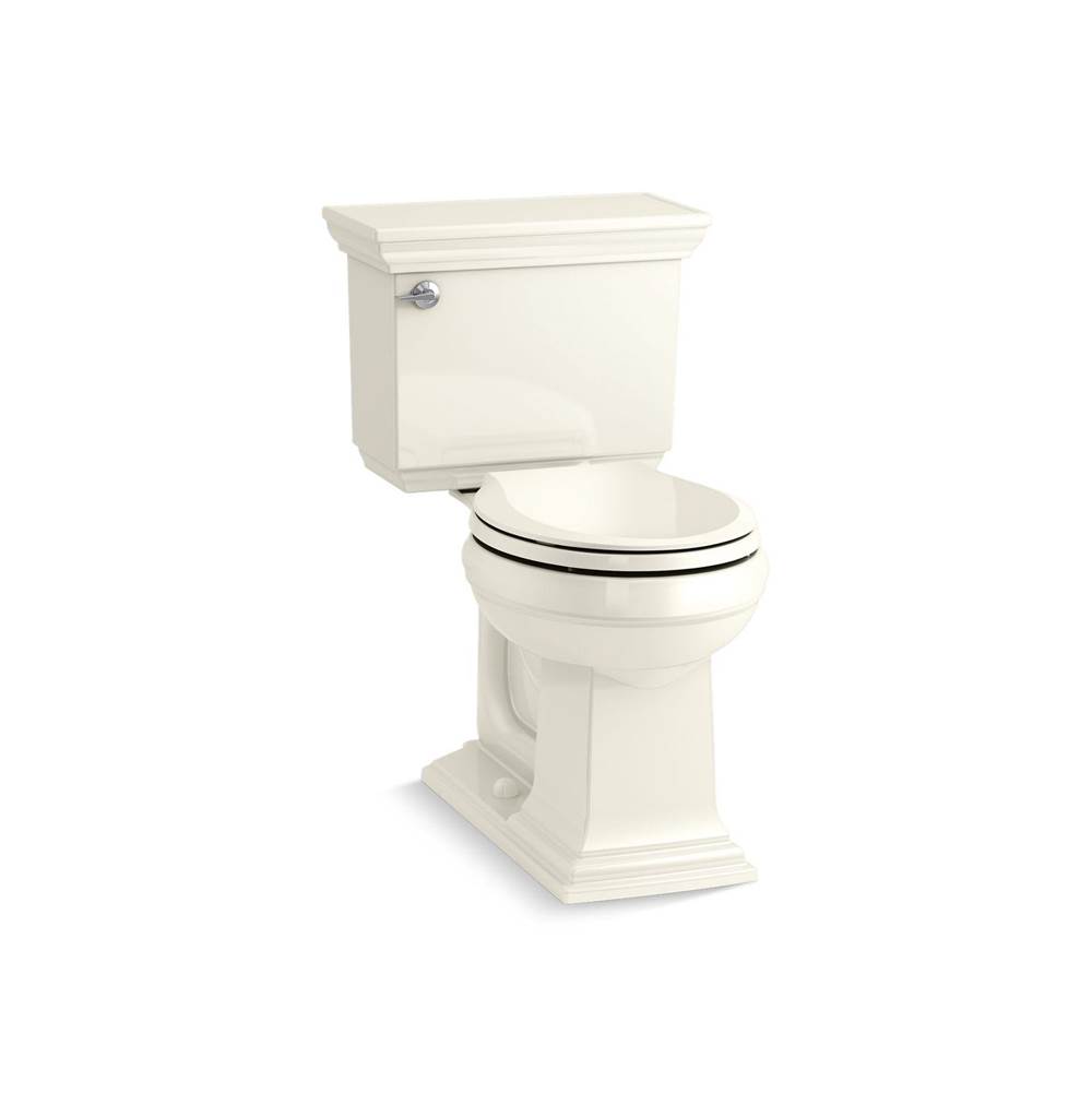 Kohler Memoirs Stately Continuousclean St Two-Piece Round-Front Toilet, 1.28 Gpf
