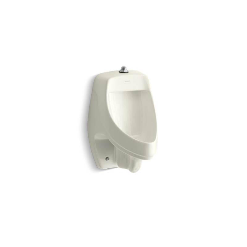Kohler Dexter™ siphon-jet wall-mount 0.5 or 1.0 gpf urinal with top spud