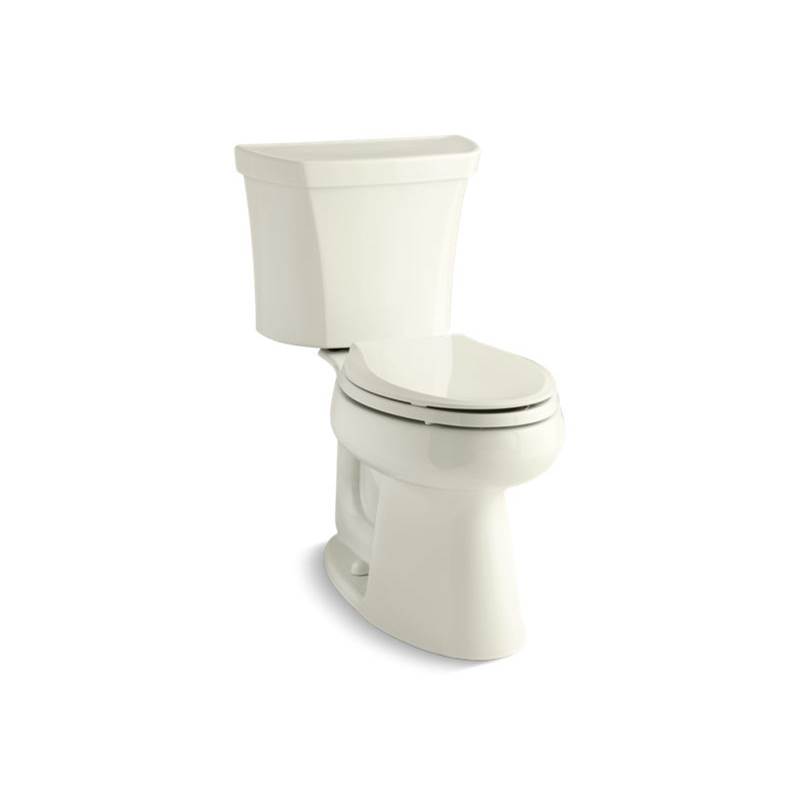 Kohler Highline® Comfort Height® Two-piece elongated 1.28 gpf chair height toilet with right-hand trip lever and insulated tank