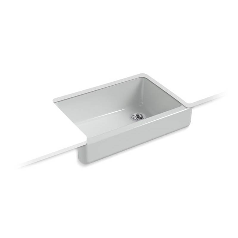 Kohler Whitehaven® 32-1/2'' x 21-9/16'' x 9-5/8'' Undermount single-bowl farmhouse sink