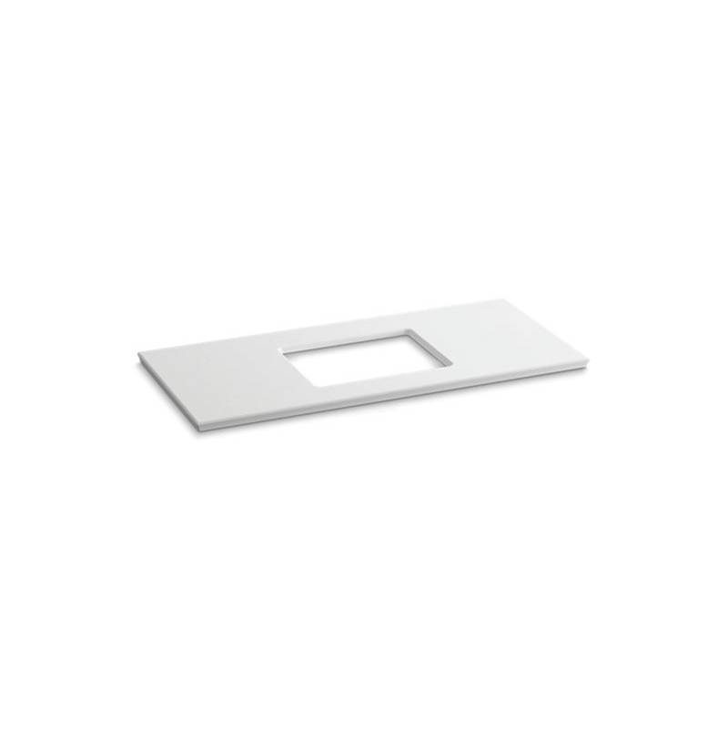 Kohler Solid/Expressions® 49'' vanity-top with single Verticyl® rectangular cutout