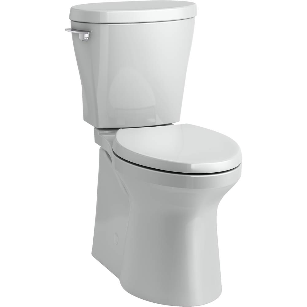 Kohler Betello Comfort Height with Continuous Clean Two-Piece Elongated 1.28 Gpf Toilet with Skirted Trapway