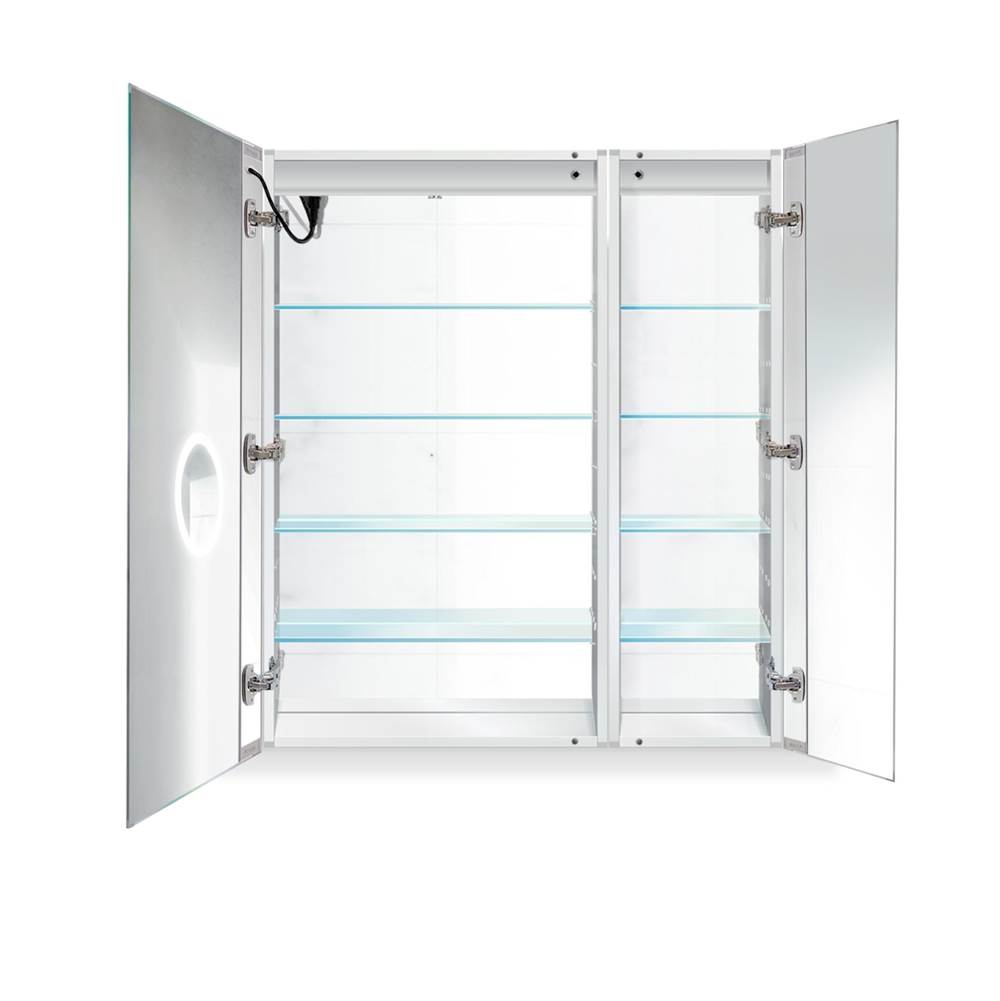 Krugg LED Bi-View Medicine Cabinet 36''X42'' w/Dimmer and Defogger