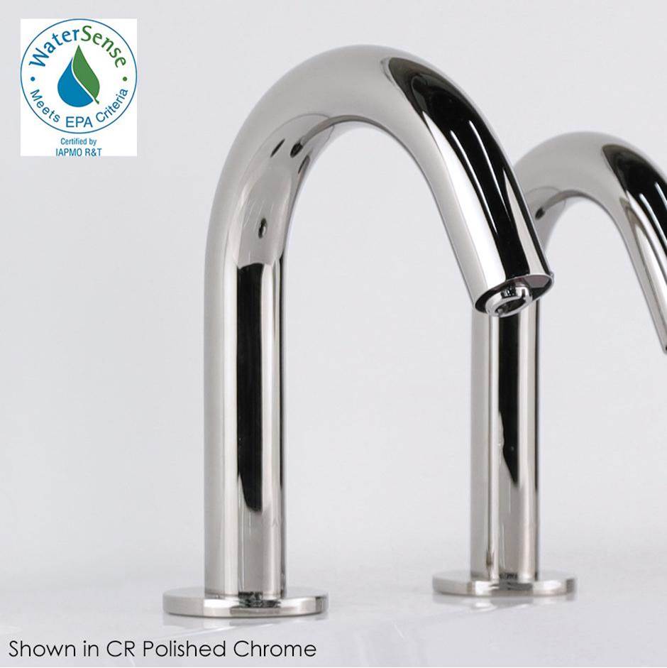 Lacava Electronic Bathroom Sink faucet for cold or premixed water. Recommended mixing valves sold separately: EX20A or EX25A. SPOUT: 5'', H: 6 3/4''.