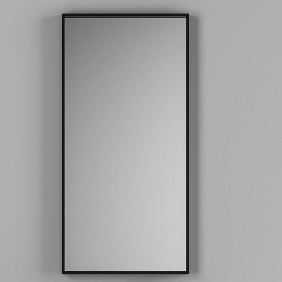 Lacava Wall-mount mirror in wooden or metal frame. W:19'', H:34'', D: 2''.