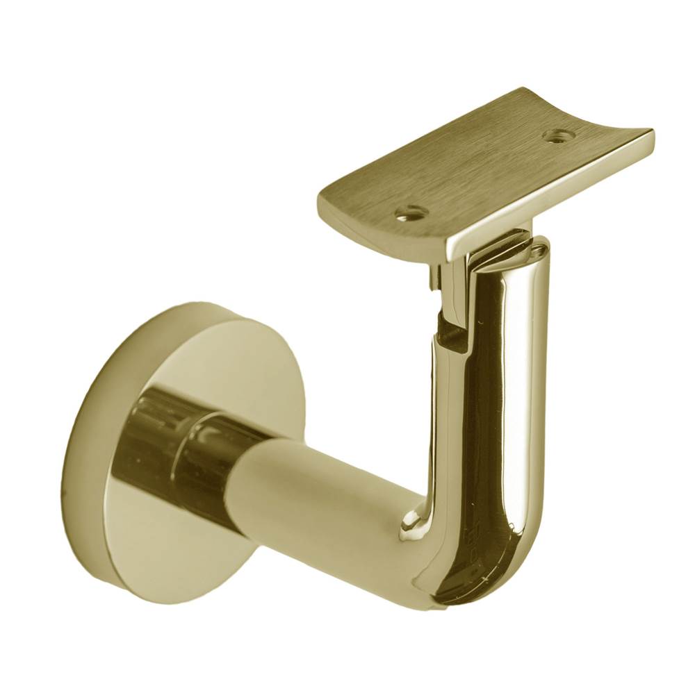 Linnea Handrail Bracket Surface Mounting , Titanium Gold