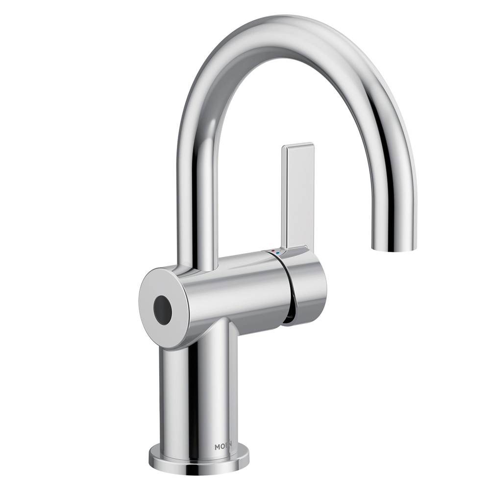 Moen Cia Motionsense Wave Touchless Single Handle Bathroom Sink Faucet in Chrome