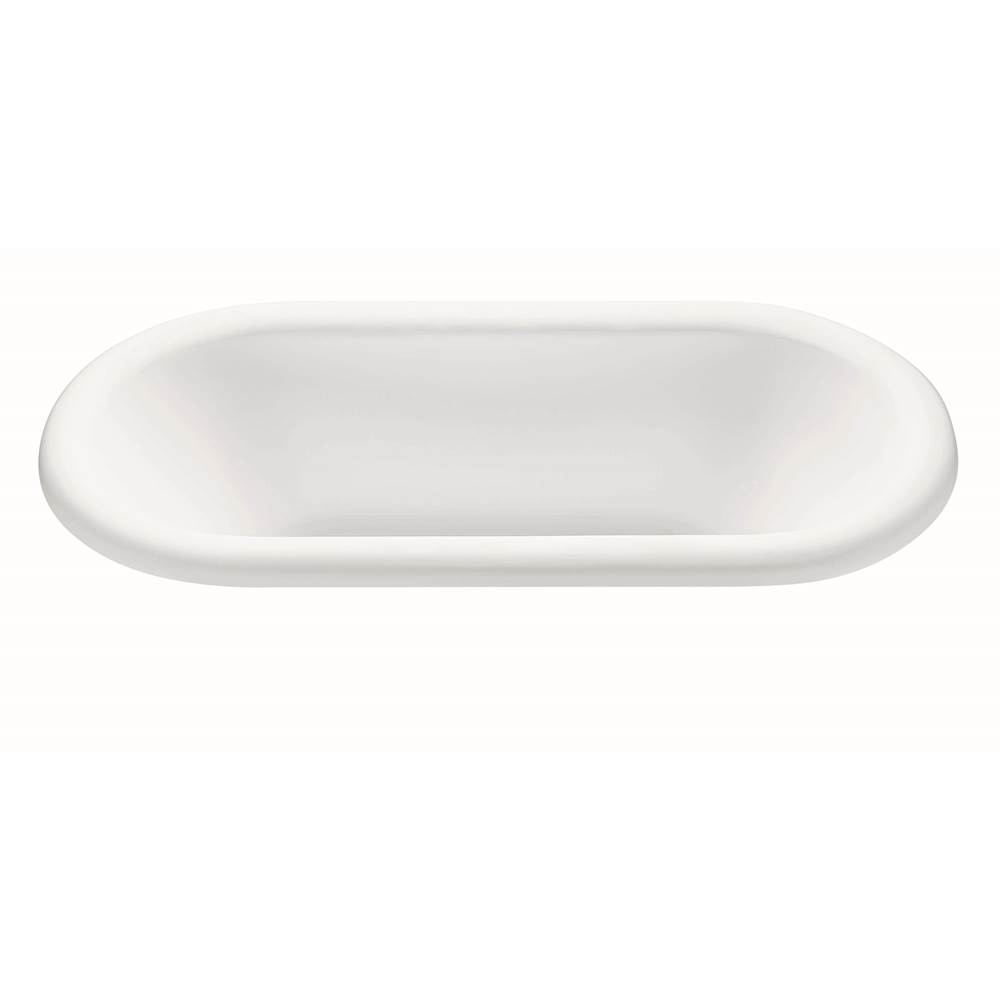 MTI Baths Melinda 2 Dolomatte Drop In Air Bath Elite/Microbubbles - White (71.625X35.5)