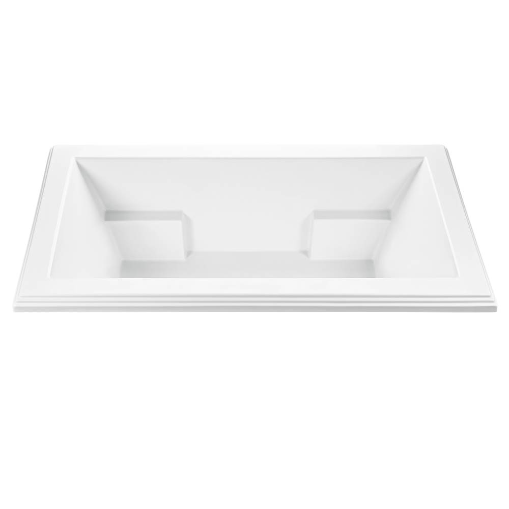 MTI Baths Madelyn 1 Acrylic Cxl Drop In Soaker - White (71.625X41.75)
