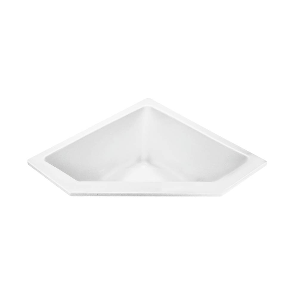 MTI Baths Deborah 2 Acrylic Cxl Drop In Corner Air Bath Elite/Ultra Whirlpool - White (42.25X42.25)