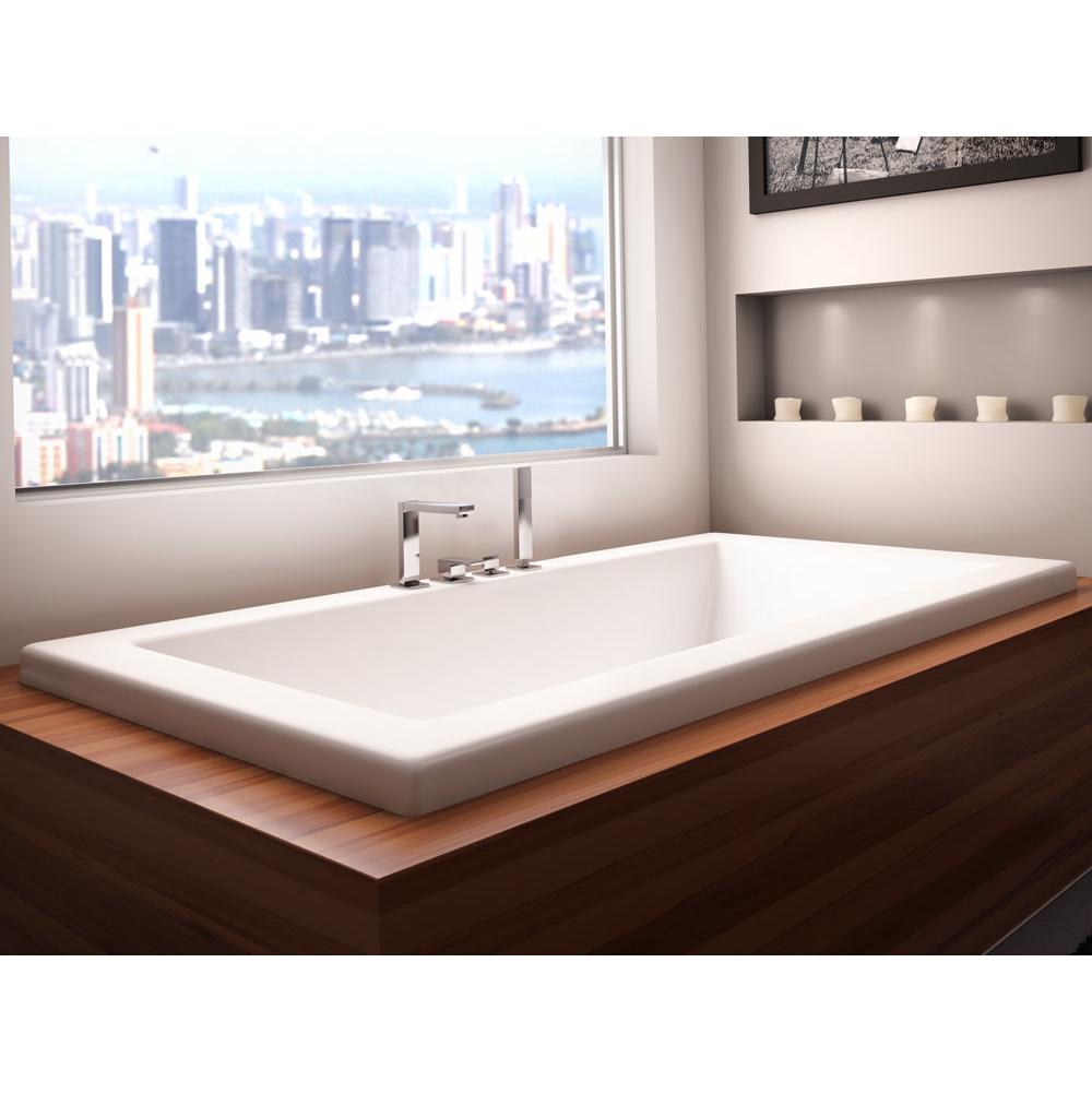 Neptune ZEN bathtub 30x60 with armrests and 3'' top lip, Mass-Air/Activ-Air, White