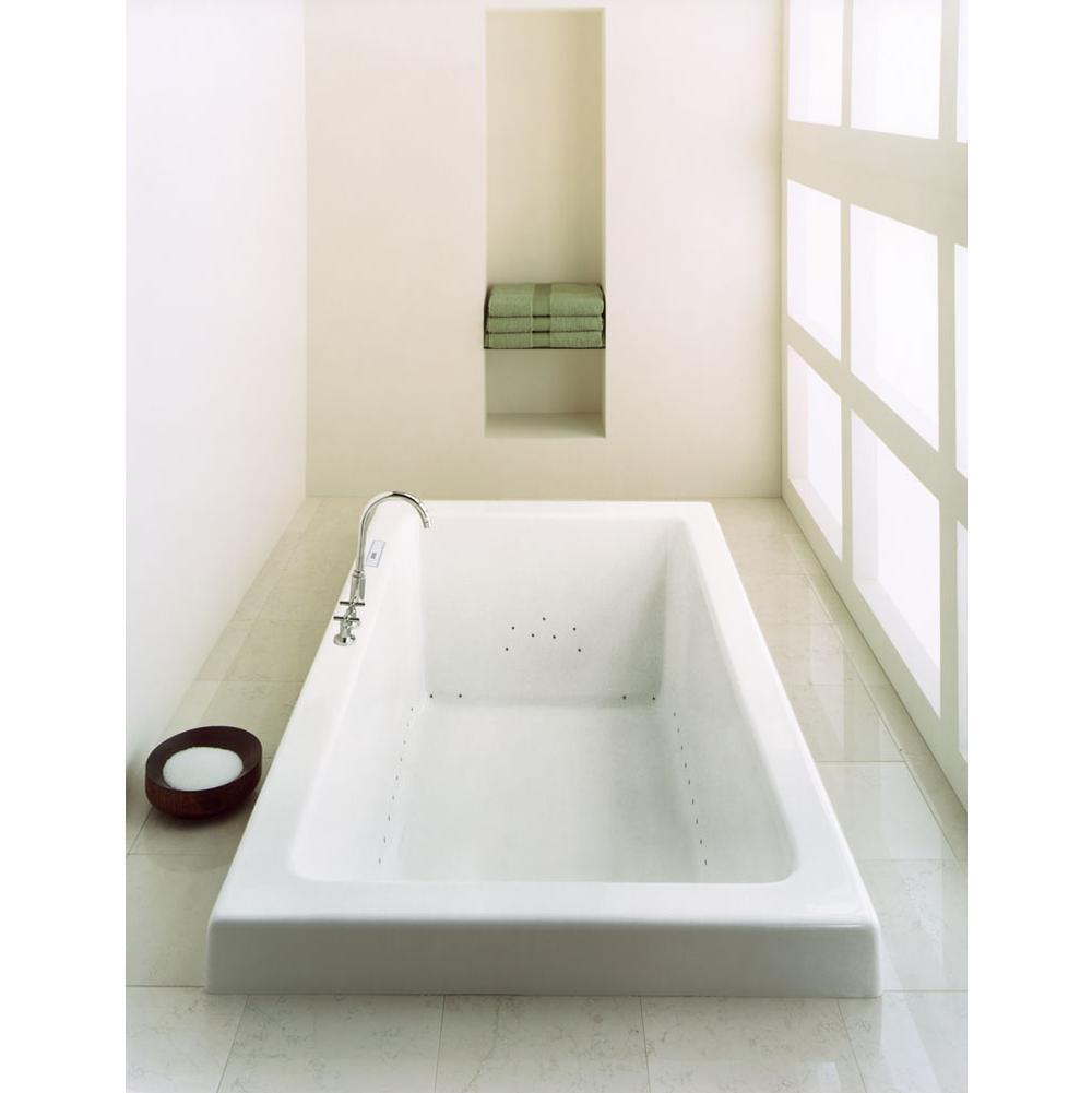 Neptune ZEN bathtub 36x72 with armrests and 1'' top lip, White
