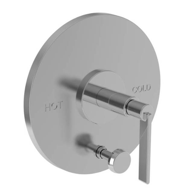 Newport Brass Tolmin Balanced Pressure Tub & Shower Diverter Plate with Handle