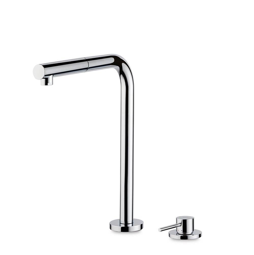 Newform N21 Single Lever Mixer W/ Side Control, Brushed Pale Gold
