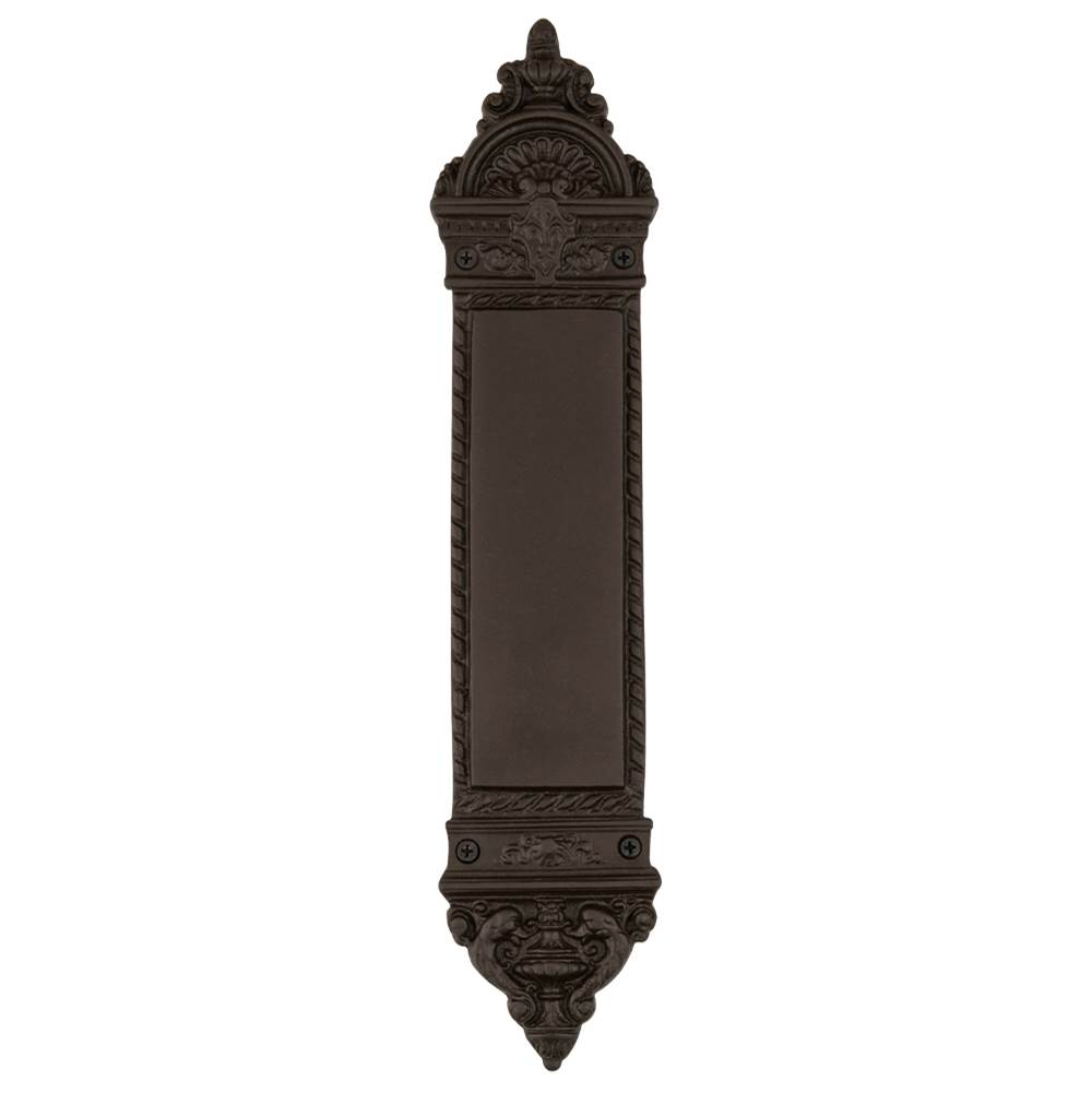 Nostalgic Warehouse Nostalgic Warehouse New Orleans Pushplate in Oil-Rubbed Bronze