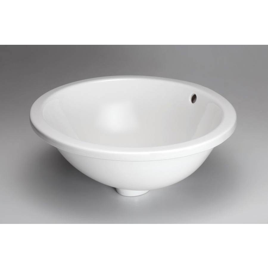 O'Brien Porcelain Undermount Sink with Fully Glazed Rim Surface
