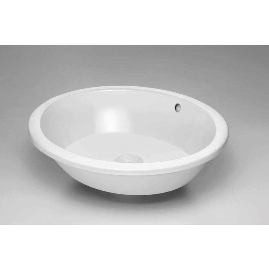 O'Brien Porcelain Undermount Sink with Fully Glazed Rim Surface