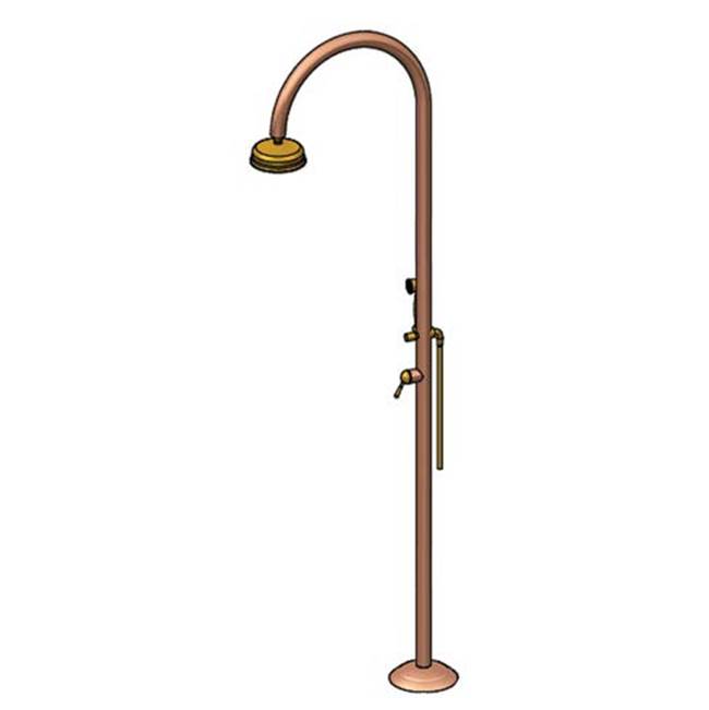 Outdoor Shower Fta C50r Hchs At, Freestanding Outdoor Shower Hot And Cold