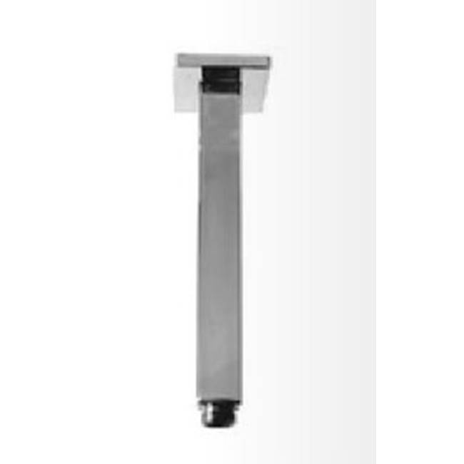 Outdoor Shower 8'' Square Ceiling Mount Shower Head Arm - Mirror