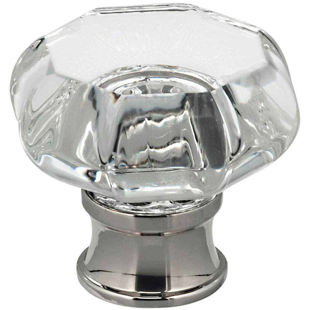 OMNIA Octagon Glass Cabinet Knob 15