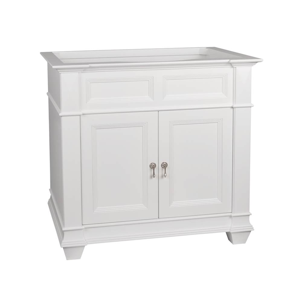 Ronbow 36'' Torino Bathroom Vanity Cabinet Base in White