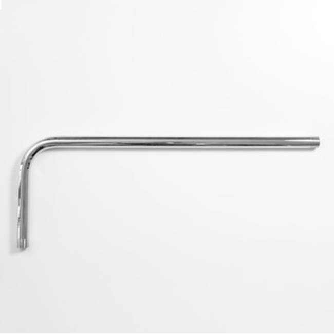 Sigma 12'' x 4'' L-Shaped Shower Arm POLISHED NICKEL UNCOATED .49