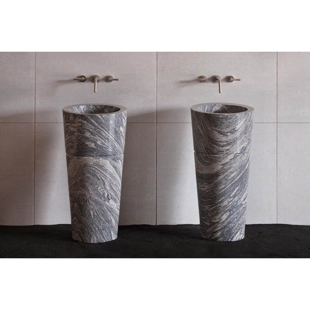 Stone Forest - Complete Pedestal Bathroom Sinks