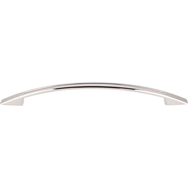 Top Knobs Tango Cut Out Pull 7 1/2 Inch (c-c) Polished Nickel