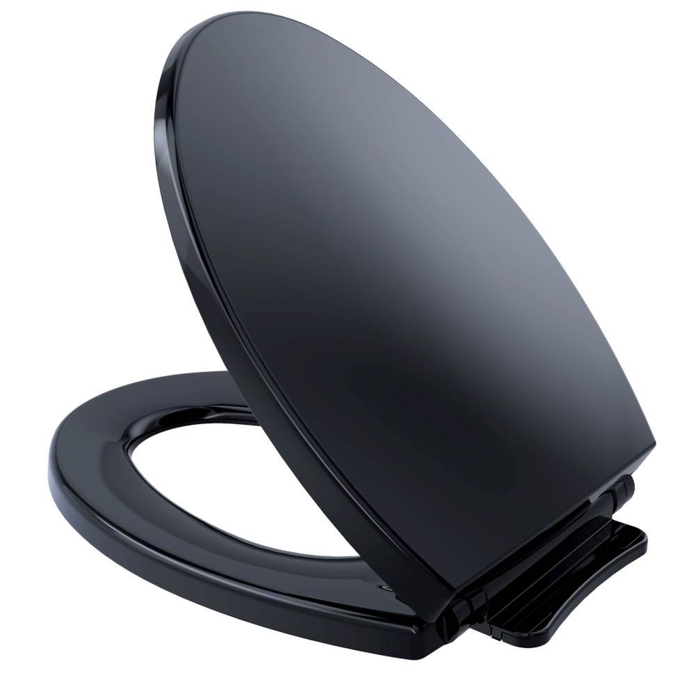 TOTO Toto® Softclose® Non Slamming, Slow Close Elongated Toilet Seat And Lid, Ebony