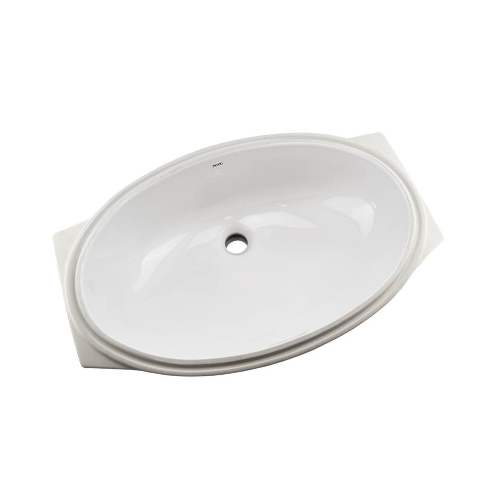 TOTO Toto® 24'' Oval Undermount Bathroom Sink With Cefiontect®, Cotton White