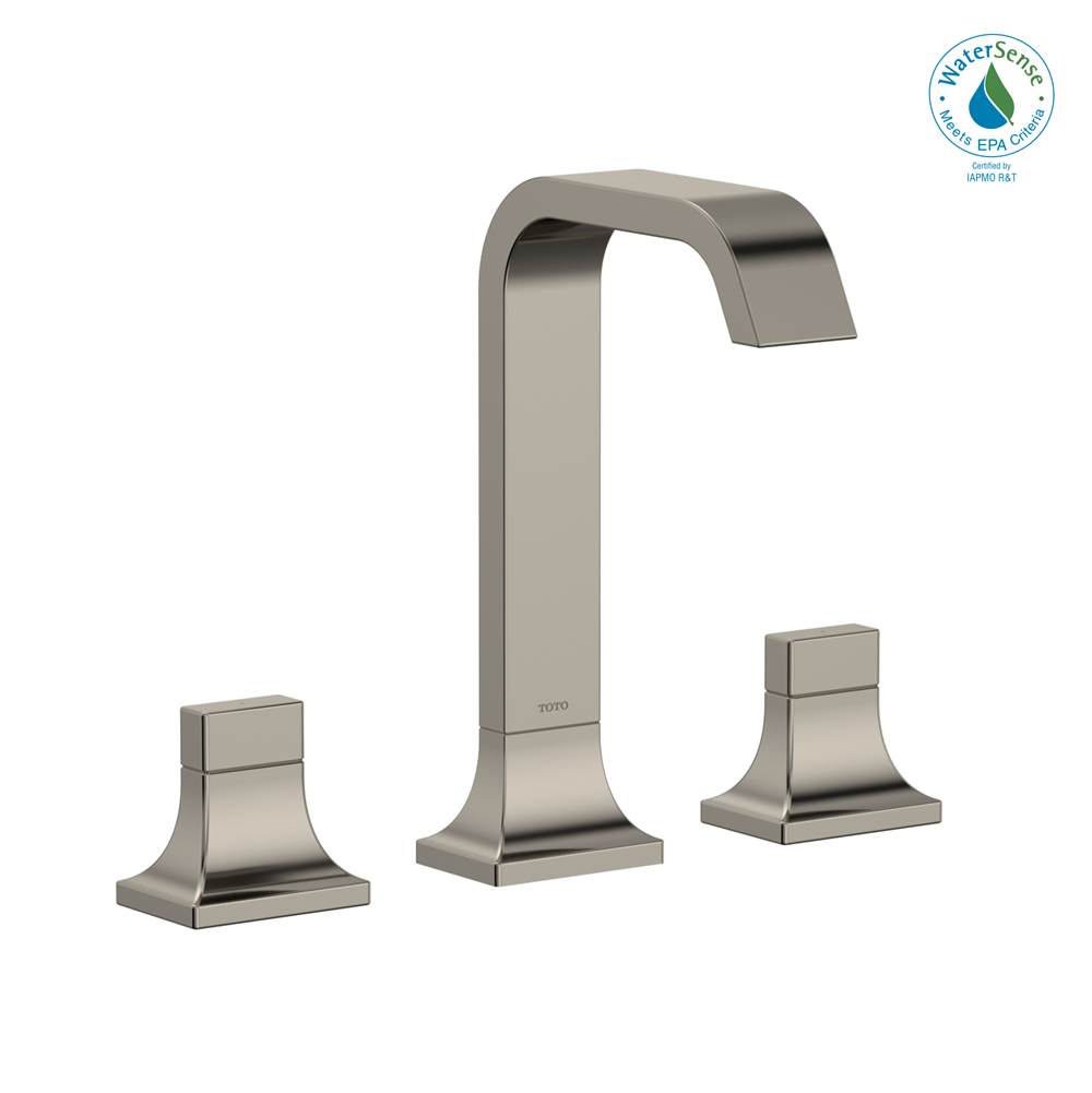TOTO Toto® Gc 1.2 Gpm Two Handle Widespread Bathroom Sink Faucet, Polished Nickel