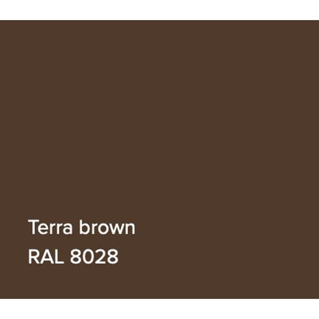 Victoria + Albert RAL Basin Terra Brown Gloss