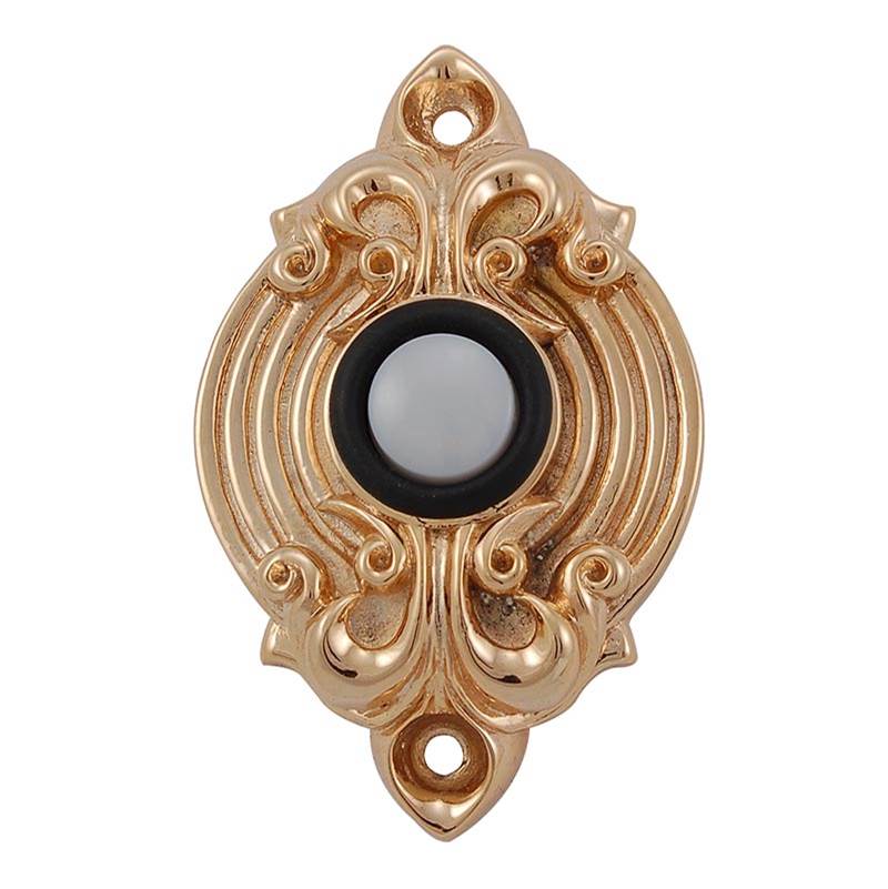 Vicenza Designs Sforza, Doorbell, Polished Gold