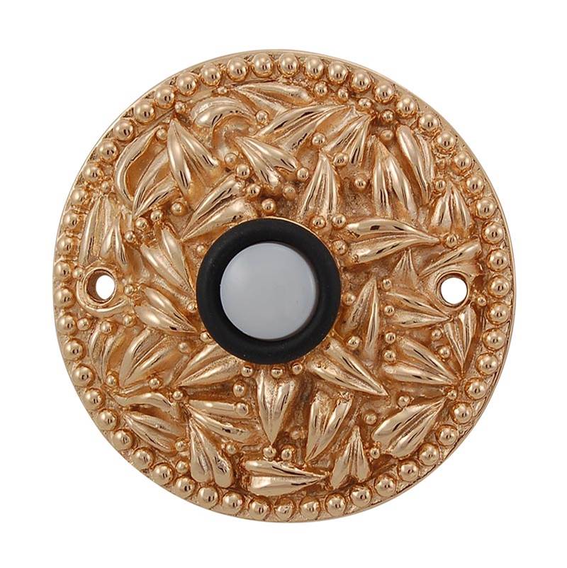 Vicenza Designs San Michele, Doorbell, Polished Gold