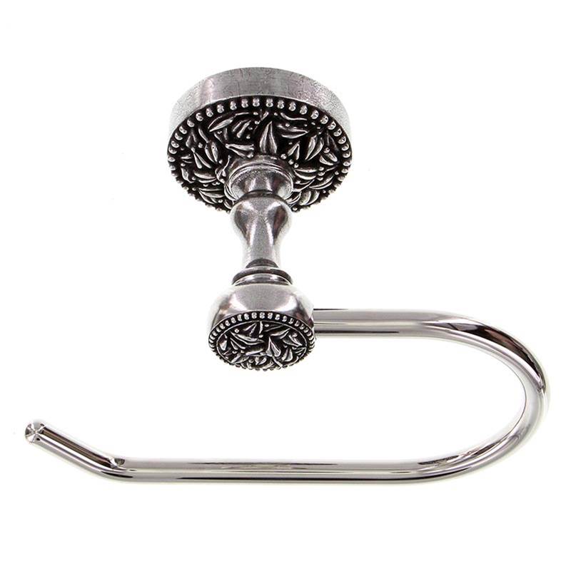 Vicenza Designs San Michele, Toilet Paper Holder, French, Vintage Pewter