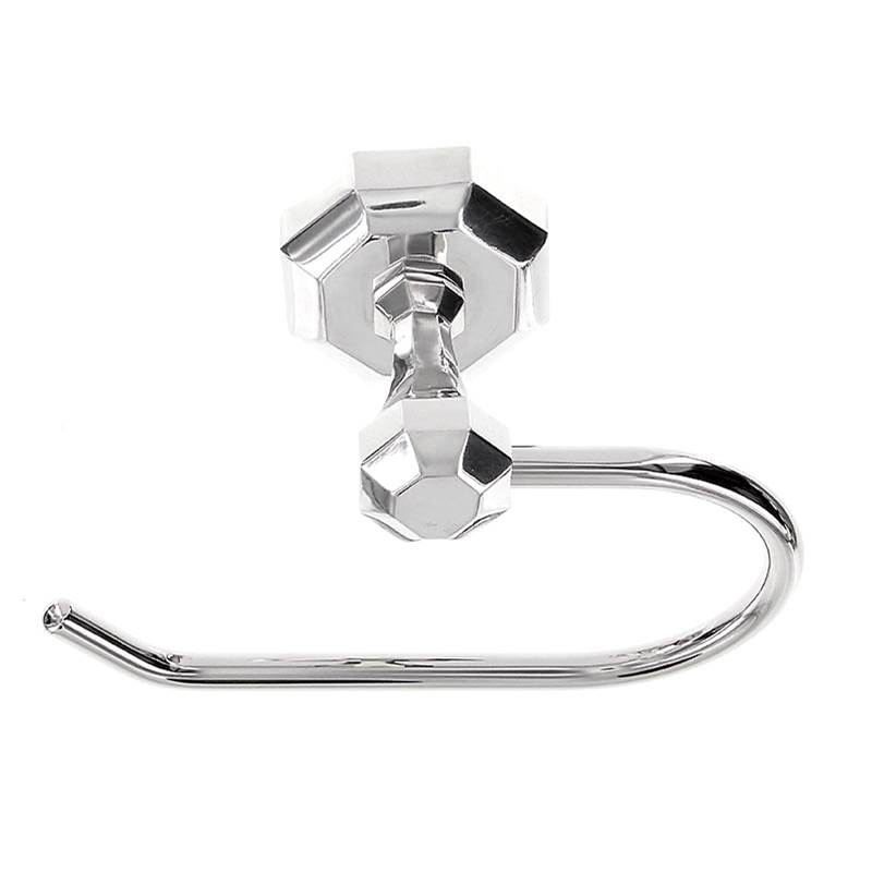 Vicenza Designs Archimedes, Toilet Paper Holder, French, Polished Nickel