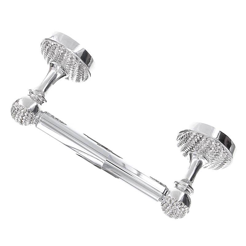 Vicenza Designs Cestino, Toilet Paper Holder, Spring, Polished Nickel