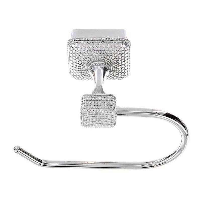 Vicenza Designs Tiziano, Toilet Paper Holder, French, Polished Nickel