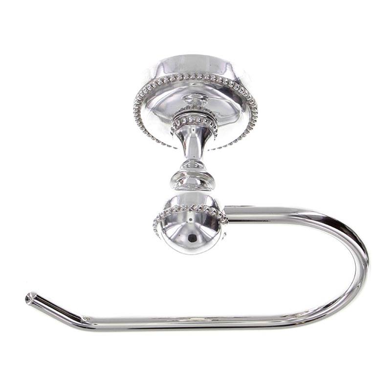 Vicenza Designs Sanzio, Toilet Paper Holder, French, Polished Silver