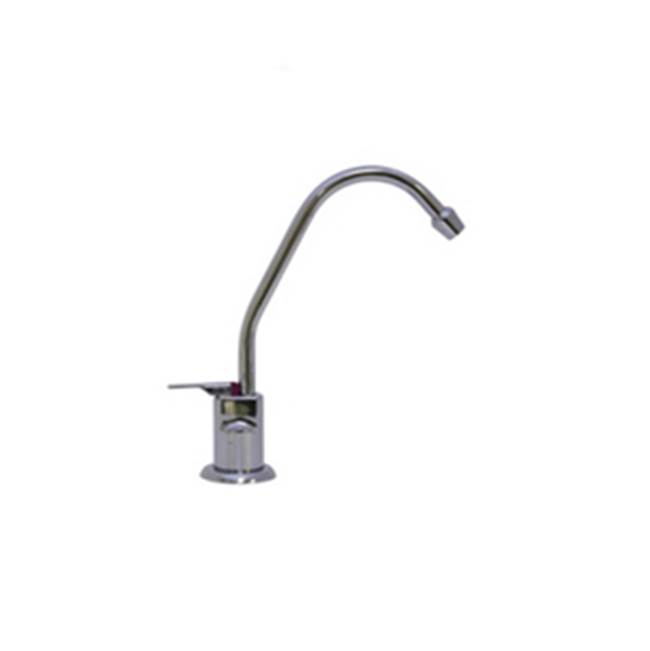 Water Inc 500 Hot Only Faucet Only W/Long Reach Spout - Matte Black