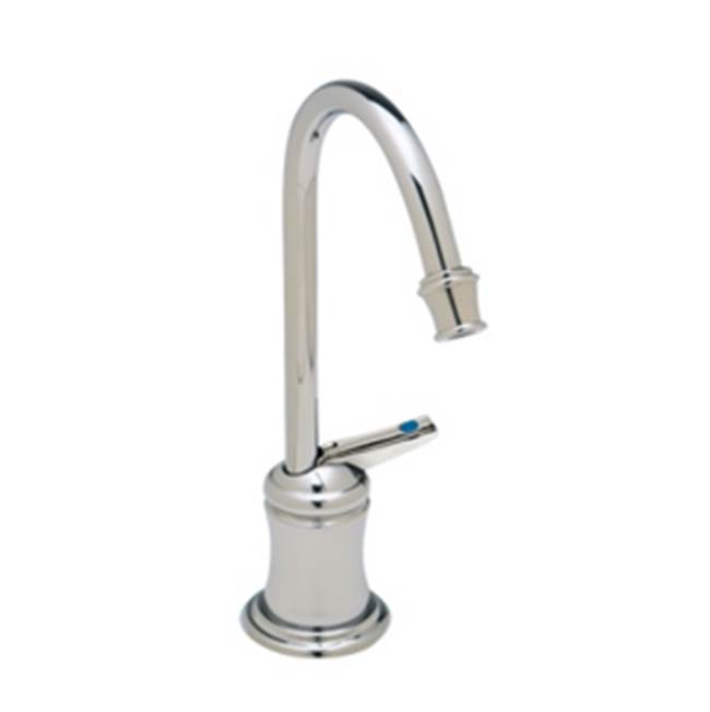 Water Inc 610 Traditional Cold Only Faucet With J-Spout For Filter - Matte Black