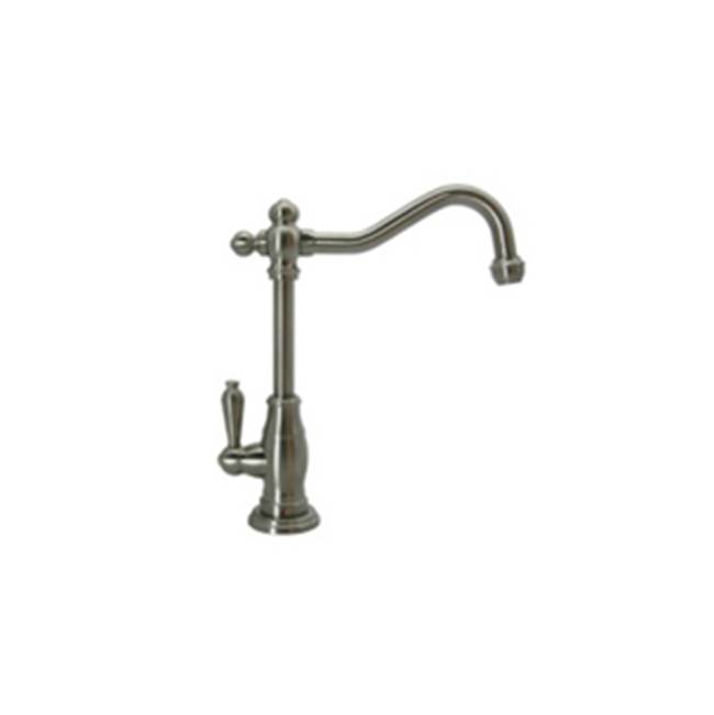 Water Inc 720 Victoria Slim-Width Series Hot Only Faucet Only For Filter - Matte Black